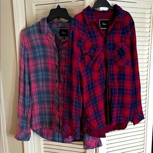 Rails Plaid Button-Down Shirts Small